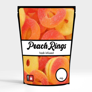 Hash Infused Peach Rings
