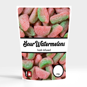 Hash Infused Sour Watermelons
