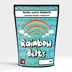 Panda Mafia Rainbow Belts