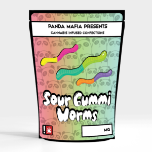 Panda Mafia Sour Gummi Worms